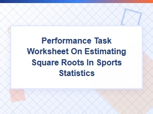Using Square Roots to Predict Sports Performance